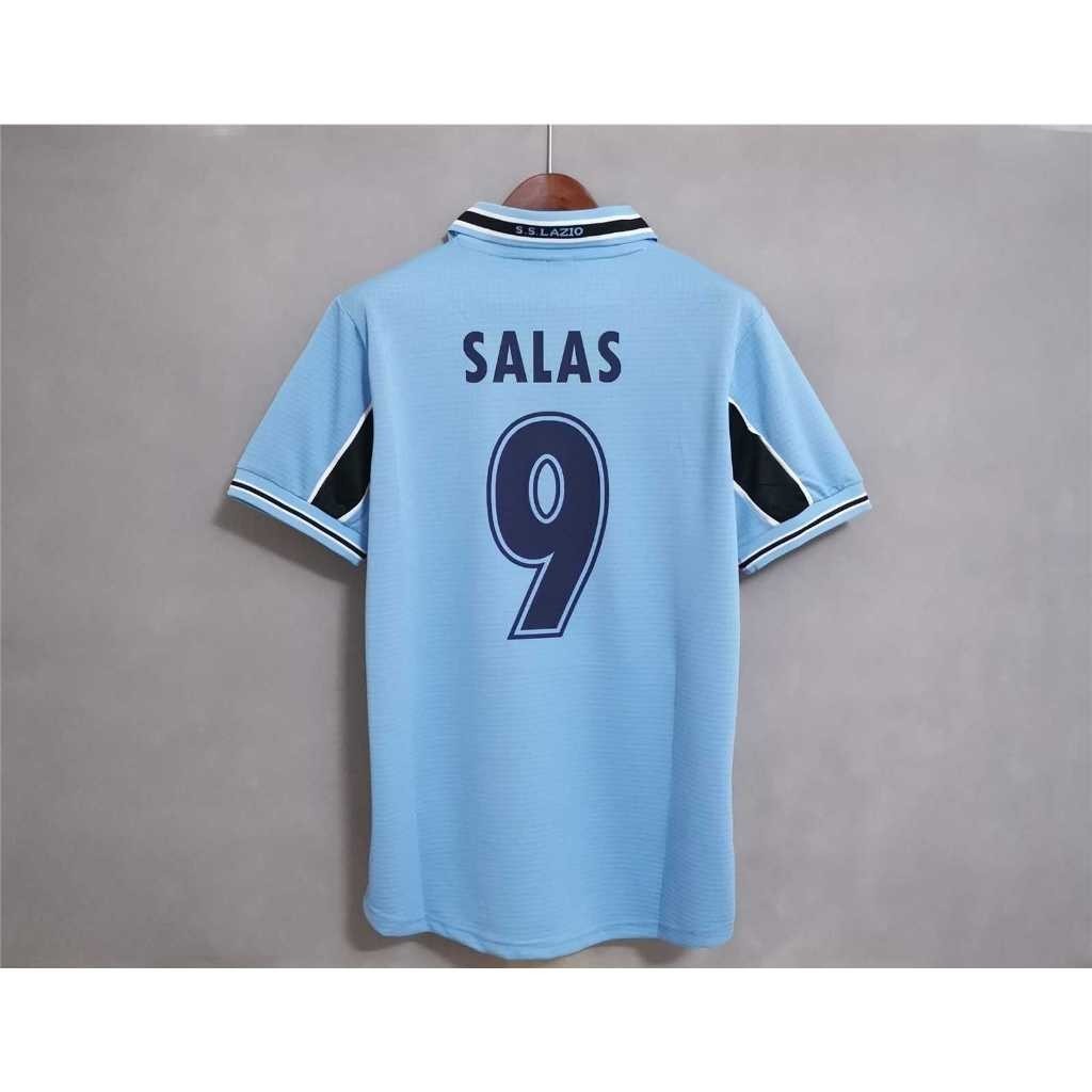 Retro 1998 1999 Áo bóng đá hàng đầu sân nhà Lazio