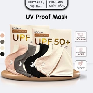 [Võ Hà Linh X UNICARE] COMBO 4 Chiếc Khẩu trang UV - Proof Mask Chống Tia UV Mềm Mịn Mát Thông Thoáng Cao Cấp