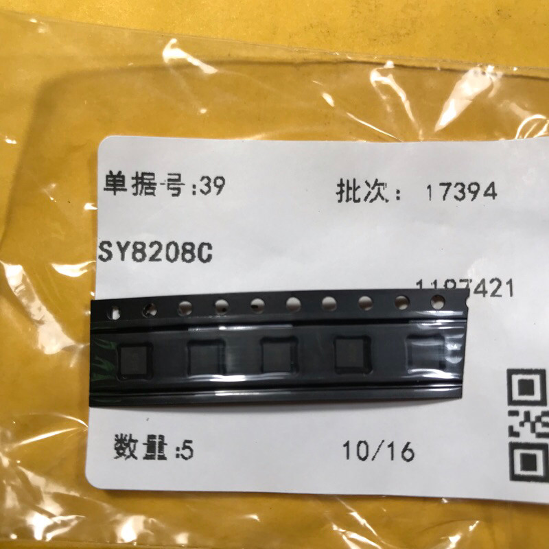 IC nguồn SY8208C SY8208 MT5VG MT3TD MT4CC MT5FA…