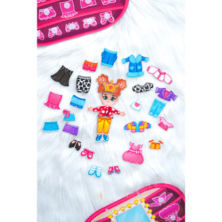 Đồ Chơi Sáng Tạo Bóc Dán Búp Bê Doll House Phát Triển Trí Tuệ