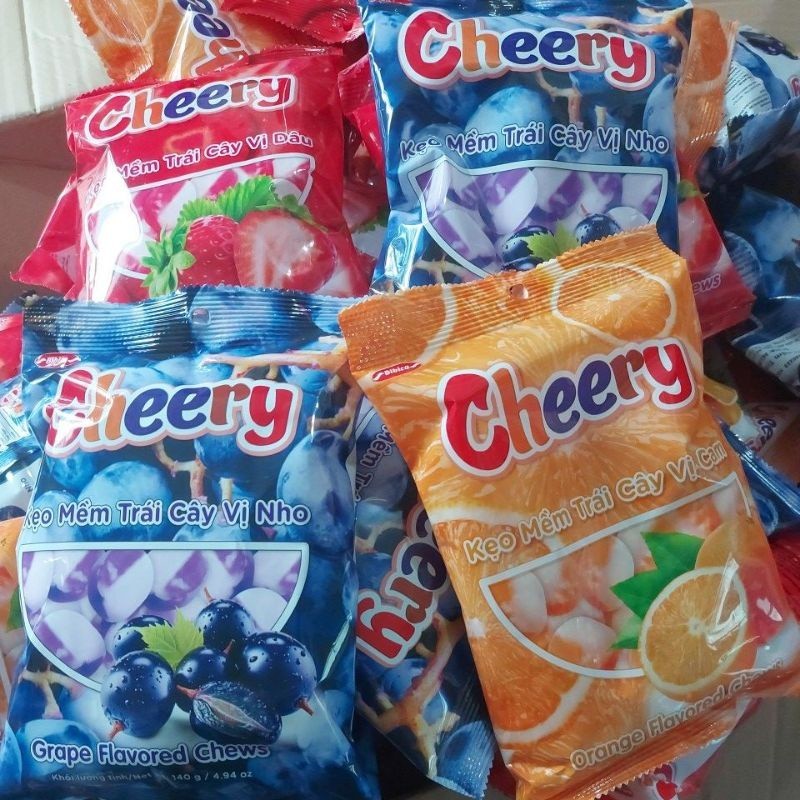 Kẹo Mềm Cheery Trái Cây Bibica date t2/25