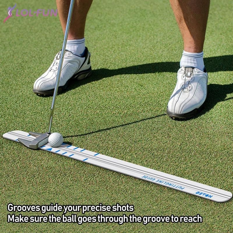 Golf Putting Alignment Rail Putter Ruler Người mới bắt đầu Golfer