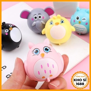 Ô tô đồ chơi mini, mô hình xe ô tô động vật lên dây cót, đồ chơi trẻ em E866