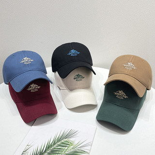 Nhật Bản Bông Tai Kẹp Bóng Chày Dành Cho Nam Nữ Màu Trơn Vịt Lưỡi Mũ Thể Thao Thông Thường Unisex Đạt Đỉnh Mũ