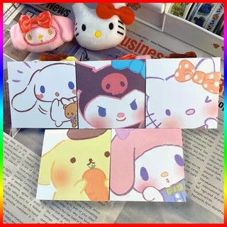 Kuromi hoạt hình dễ thương Note Pad Memo Pad Ghi nhớ hàng ngày Lưu ý DIY Planner Văn phòng phẩm Thời gian quản lý Nhật ký Ghi chú