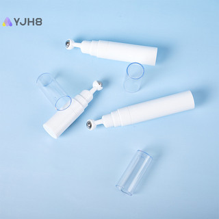 [Yjh8] 5 / 10 / 15ml Chai lăn kem mắt rỗng có thể đổ lại có bóng thép Serum Lotion Hộp đựng mỹ phẩm mới