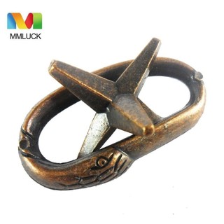 Mmluck kim loại trí não teaser đồ chơi trò chơi trí não luban khóa giáo dục cho trẻ em người lớn học sớm khối trò chơi đồ chơi thông minh trò chơi dây kim loại xếp hình