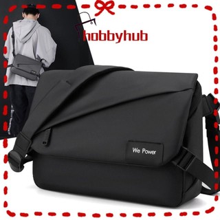 HobbyHob đeo chéo nam , Túi đeo vai Nylon đen xanh xám xanh, Túi xách nam hình chữ nhật