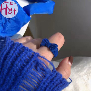Nhẫn Jr Klein Xanh Đổ Xô Nơ Mở Nhẫn Ngọt Ngào Gourmet Nhẫn Tặng Cho Một Người Bạn VN