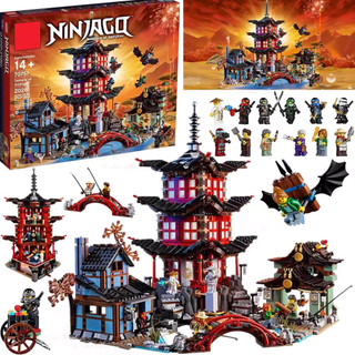 Temple building blocks 71767 model bricks toys for chilren gift
