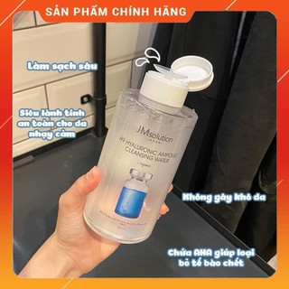 Nước Tẩy Trang JMsolution Hàn Quốc Làm Sạch, Bổ Sung Độ Ẩm Chai 500ml