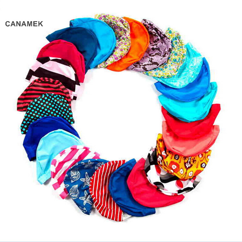 Canamek Mũ bơi silicon màu sắc ngẫu nhiên dành cho người lớn Mũ bơi mềm dẻo bền có độ đàn hồi mới