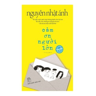 Sách cảm ơn người lớn -nxb trẻ