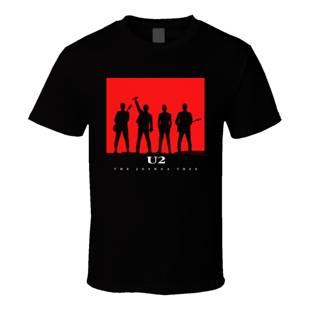 The Joshua Tree U2 Tour Rock Buổi hòa nhạc Áo thun Tee Fan Mới