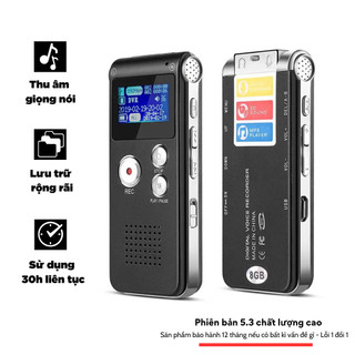 Máy Ghi Âm Mini SK-012 chất lượng âm thanh ghi âm tốt, thời gian ghi âm dài liên tục, dễ dàng mang theo