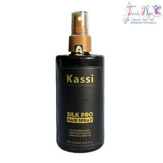 Sữa dưỡng tóc Kassi Silk Pro Hair Spray 250ml - TN