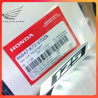 Tem chữ 125 dành cho xe future 125 86647k73v70za