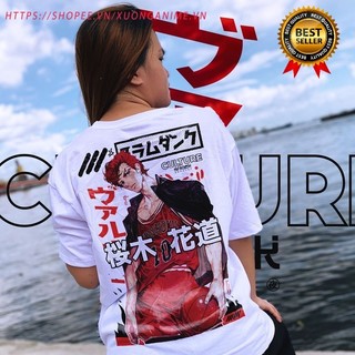 Sốc văn hóa® Áo quá khổ Slam Dunk Unisex Graphic Thời trang Áo thun nam nữ ZUNW