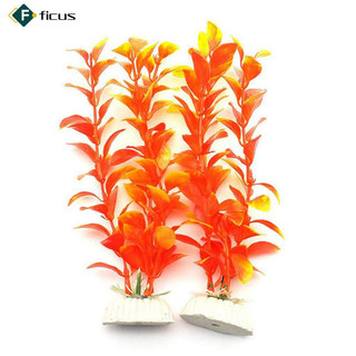 Sẵn sàng! 2 Chiếc Mô Phỏng Hoa Biển Thủy Sinh Vật Cảnh Quan Trang Trí Handmade Bể Cá Cá Trang Trí Dưới Nước