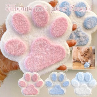 Mèo Paw Mochi Pinch Squishy Fidget Đồ Chơi Dễ Thương Sang Trọng Mèo Giải Nén Paw Silicone Đồ Chơi Căng Thẳng Z9X8