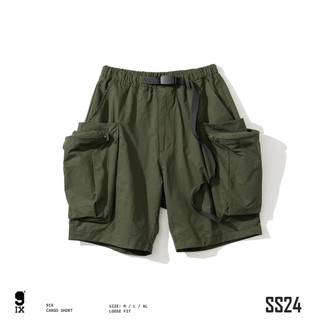 Quần short cargo form rộng | 9ix cargo short | 3t streetwear