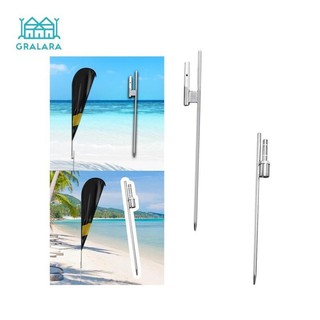 Grara cờ đất cổ phần lông cờ cực cổ phần giá đỡ lông cờ đế cho quảng cáo sân vườn bãi biển