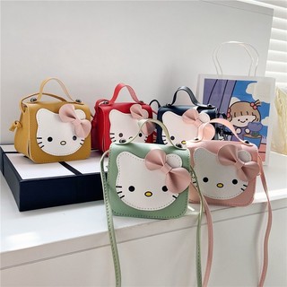 Túi trẻ em mới trẻ em túi đeo chéo bé gái ví đựng tiền xu mèo dễ thương trẻ em túi xách túi mini túi đeo vai