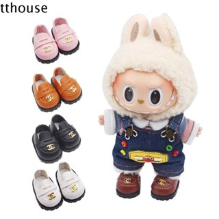 Giày búp bê TTHOUSE Labubububu, Giày ngón tay búp bê Mini bằng da, Giày thể thao Kawaii Giày da búp bê 3,8cm dễ thương Đồ chơi trẻ em