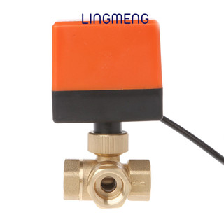 Van điều khiển điện 3 dây lingmeng220 dn15 / 20 / 25