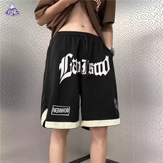 Quần short nam VUNC xu hướng đường phố Mỹ thời trang cá tính in quần giản dị dáng rộng phù hợp với quần năm điểm thể thao