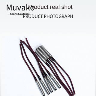 Muvako Dây buộc thanh nhanh, Dụng cụ sắp xếp Đầu xoay bằng thép không gỉ Dây chính, Cuộn dây có thể tái sử dụng Butler Cần xoay đa năng Cần câu đầu dây Dụng cụ câu cá sông hồ