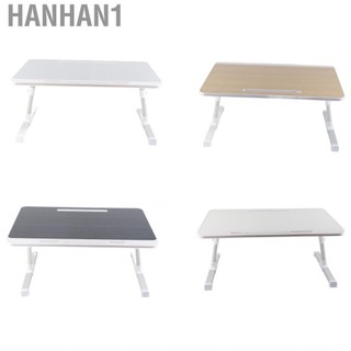 Hanhan1 Portable Bed Tray Table  Laptop Solid Construction Large Desktop Space for Reading