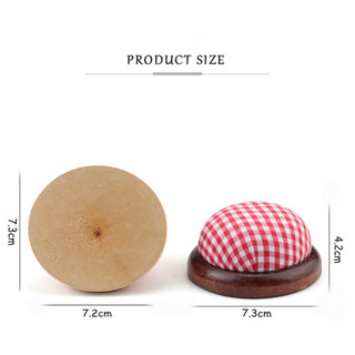 Gối Cắm kim Khâu đế Gỗ
