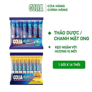 Kẹo nhân syrô Golia Activ Plus (Gói 16 thỏi)