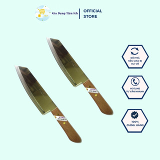 Dao Cắt Trái Cây, Dao Thái Thịt, Dao Nhà Bếp Cán Gỗ Kiwi - 173 Sắc, Bén, Dày Dặn Mta-Mart2
