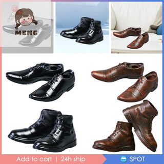 Búp bê nam meng 1 đôi giày da tỷ lệ 1 / 12