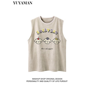 YUYAMAN áo phông áo thun nữ croptop baby tee Phong cách Dễ thương Minimalist Vintage WTX2460RG3 26Z240624