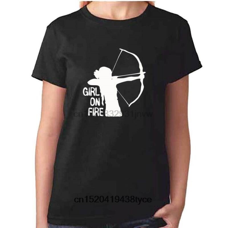 Áo nam On Fire Tshirt- Bow Arrow Hunger Games Nữ nam bắn cung Áo nam