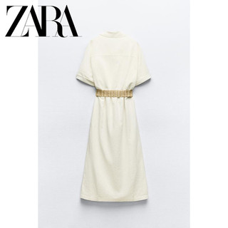 Váy Midi nữ mới ZARA có thắt lưng