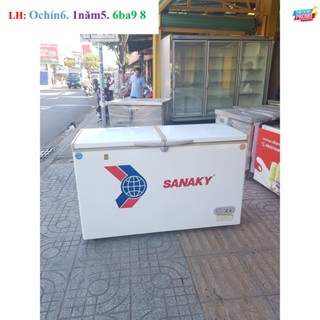 tủ đông,mát hiệu sanaky vh-405w1 dung tích 400L mới 92%