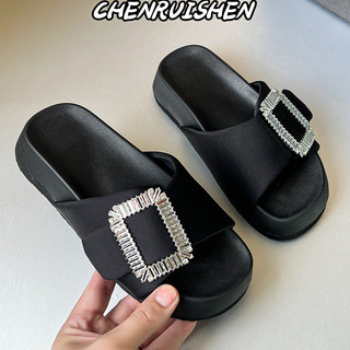 CHENRUISEN dép sandal nữ dép đế cao Thoải Mái Xinh Xắn  Đế linh hoạt Nổi bật Tự nhiên Đế chống sốc FDL2460PRB 27Z240702