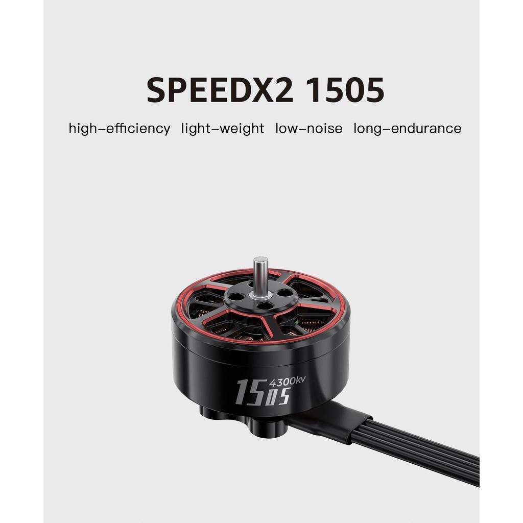 Động cơ không chổi than GEPRC SPEEDX2 1505 4300KV cho máy bay đồ chơi Mini FPV 2,5-3,5 inch có mật đ