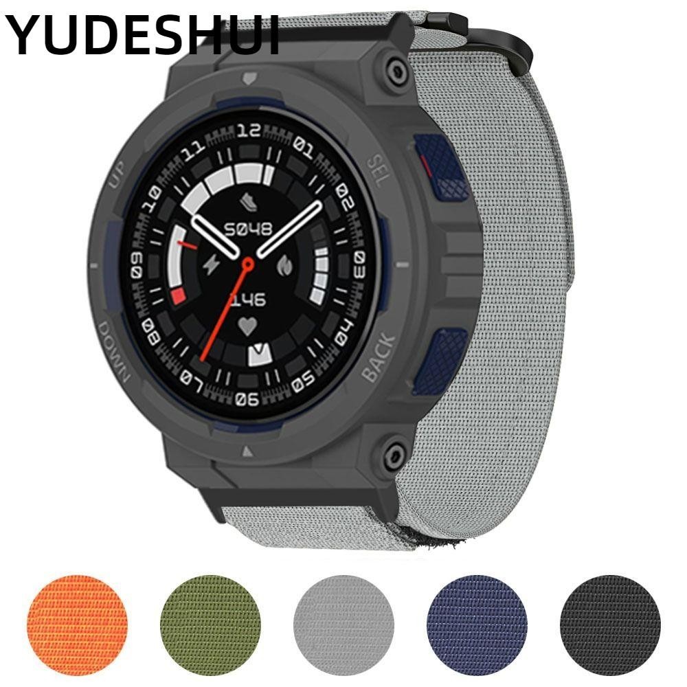 YUDESHUI Dây đeo đồng hồ, Dây đeo vòng Nylon thời trang thay thế, Vòng đeo tay dây đeo đồng hồ Nylon