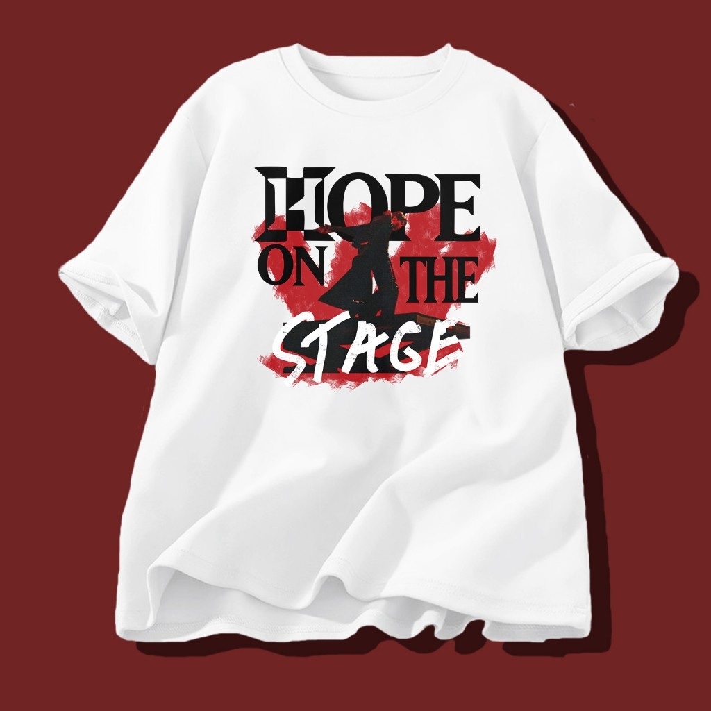 Katun Jhope Hope on The Stage fire Áo thun Cotton 24s Unisex s-5xl