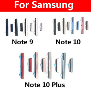 Nút nguồn Samsung Galaxy Note 9 10 Plus + Phím chìa khóa nút bên âm lượng