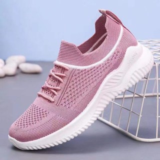 Giày thể thao nữ mùa hè xuân mới thời trang đa năng, giày thể thao lưới thoáng khí, đế mềm, giày chạy không trượt cho phụ nữ