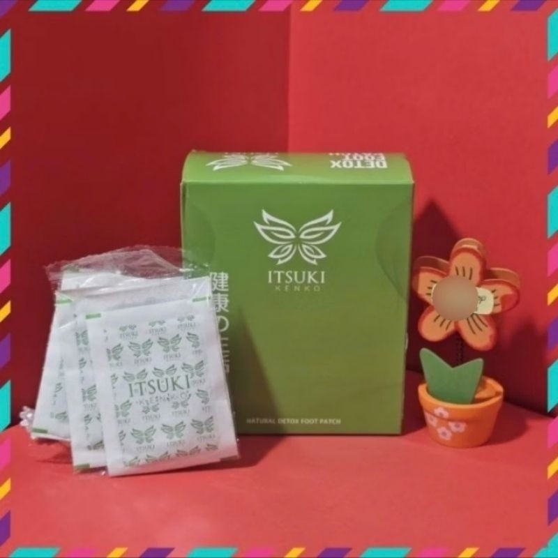Miếng dán thải độc chân Itsuki Kenko Nhật Bản - Hộp 40 miếng - liulyshop68