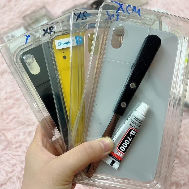 (tặng Cậy + Keo) kính lưng Thay Thế Cho Thợ Sữa Chữa ,nắp lưng cho ipX/XS/XR/XSM GiaHungShop