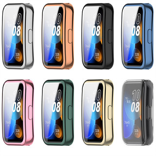 Dành cho huawei band 8 9 vỏ bảo vệ trong suốt silicon tpu mềm phụ kiện vỏ bảo vệ toàn diện huawei band8 band9 vỏ