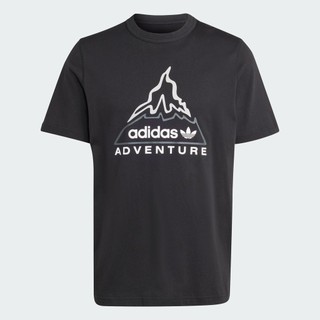 Adidas Phong cách sống Áo Thun Graphic adidas Adventure Nam Đen IL5183
